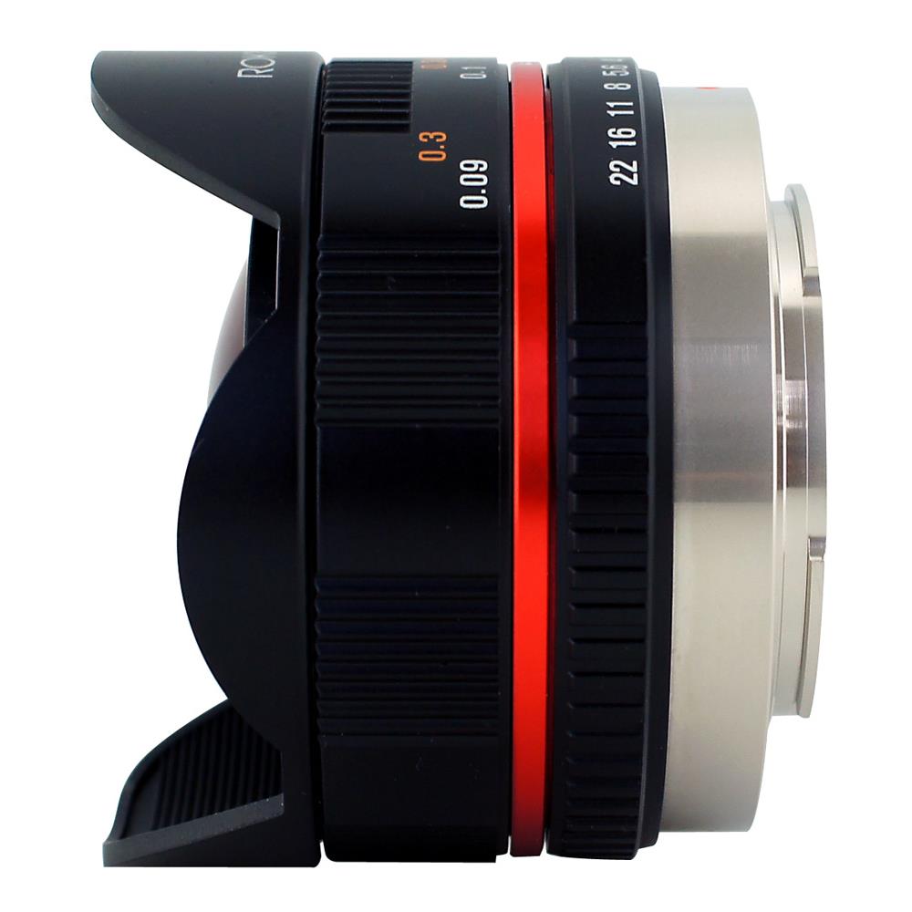 7.5mm 1:3.5 UMC Fisheye CS, MILC, Obiettivo ampio, 7,5 mm (0.295") , Olympus PEN, Olympus, Panasonic, Nero - Foto 4